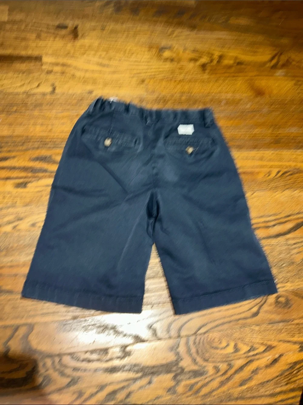 Vineyard Vines Navy Kids Flat-Front Shorts